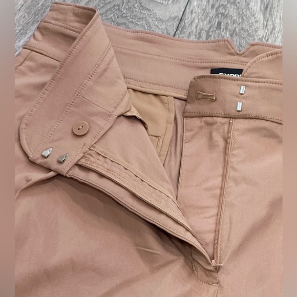 Super High-Waisted Cropped Utility Trouser Pants NWT - Picture 9 of 14